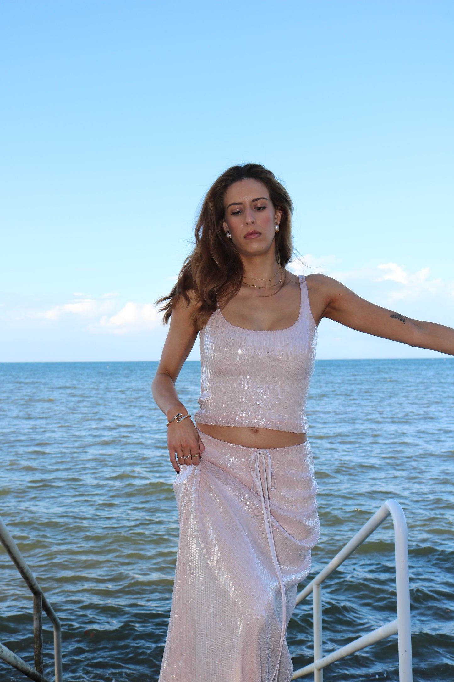 Aria Cami Blush - MADE TO ORDER