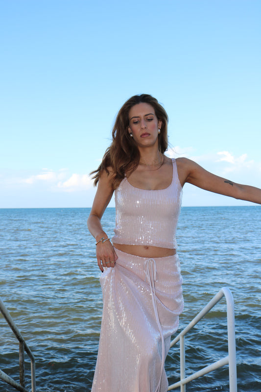 Aria Cami Blush - MADE TO ORDER